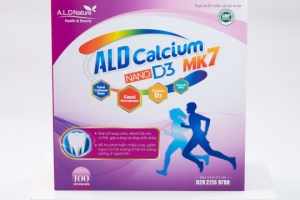 "ALD CALCIUM NANO-D3-MK7: HỖ TRỢ TĂNG CƯỜNG SỨC KHỎE XƯƠNG VÀ HỆ MIỄN DỊCH"