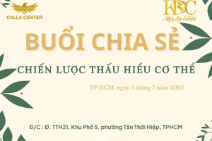 BUỔI CHIA SẺ CHIẾN LƯỢC THẤU HIỂU CƠ THỂ