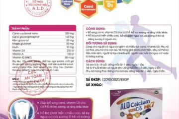 ALD CALCIUM ĐỐI VỚI MẸ BẦU