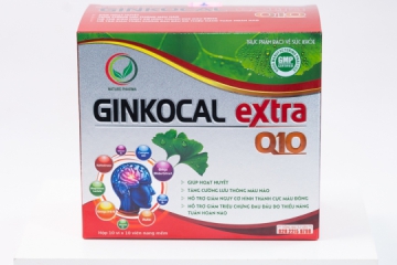GINKO EXTRA Q10 – TĂNG CƯỜNG TRÍ NHỚ VÀ BẢO VỆ SỨC KHỎE TIM MẠCH