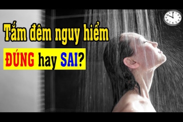 NHỮNG TÁC HẠI CỦA VIỆC TẮM ĐÊM MÀ BẠN NÊN BIẾT